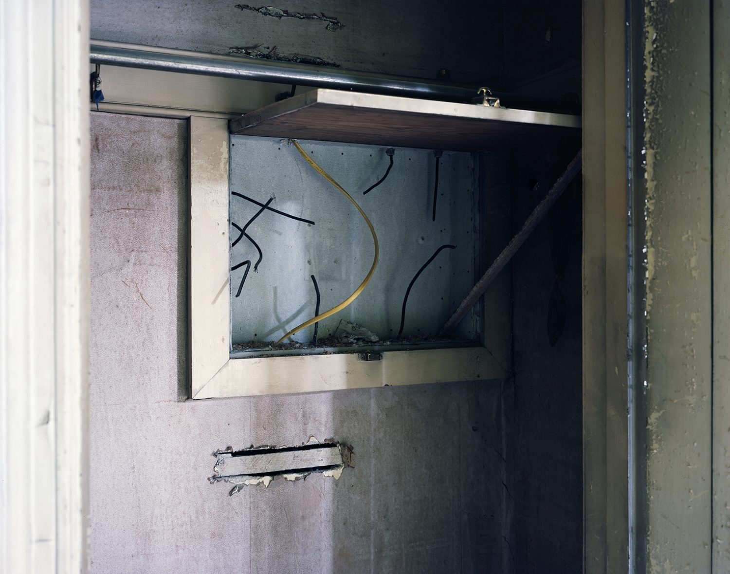 Fuse Box, 2018, Archival inkjet print from a scanned 8x10 negative