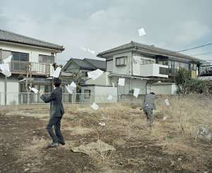 A Sudden Gust of Wind (after Jeff Wall and Hokusai)